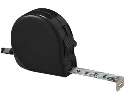 Maßband schwarz 16 mm x 3 m