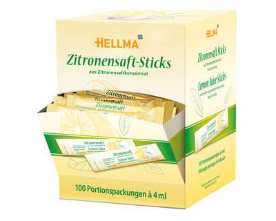 Hellma Zitronensaft 4ml 100St.