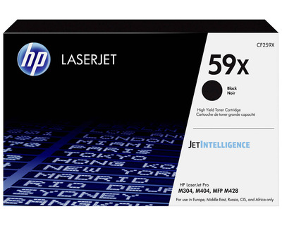 HP Toner 59X schwarz 10.000 Seiten