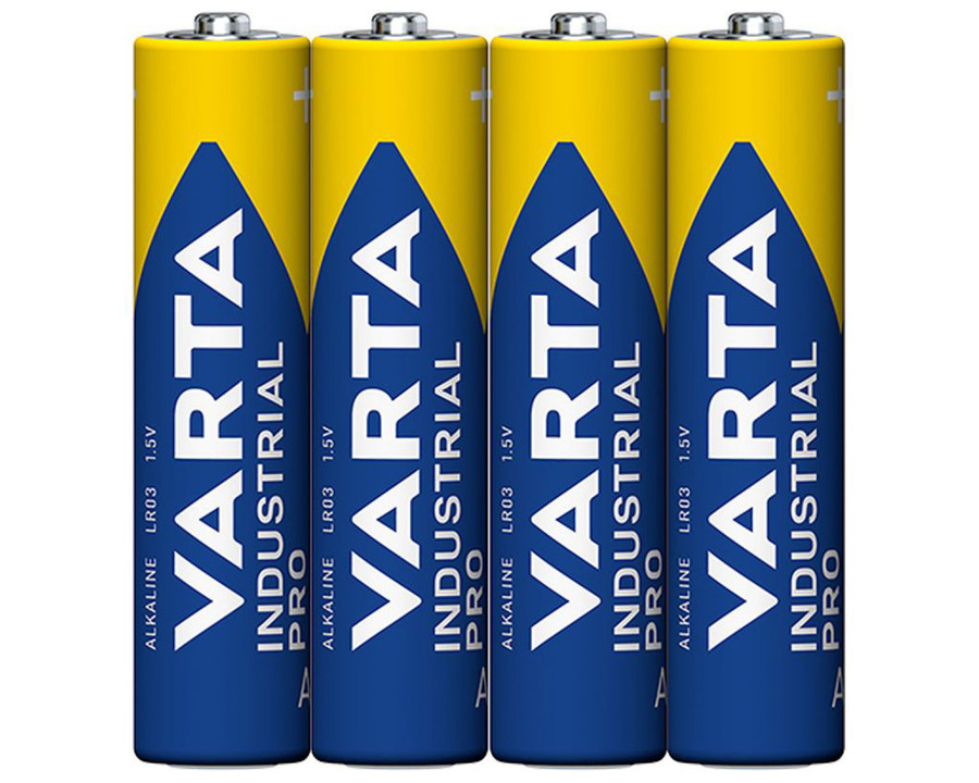 Varta Batterie "Industrial Pro" AAA, Micro, LR3 1,5V 1.200mAh 4St.