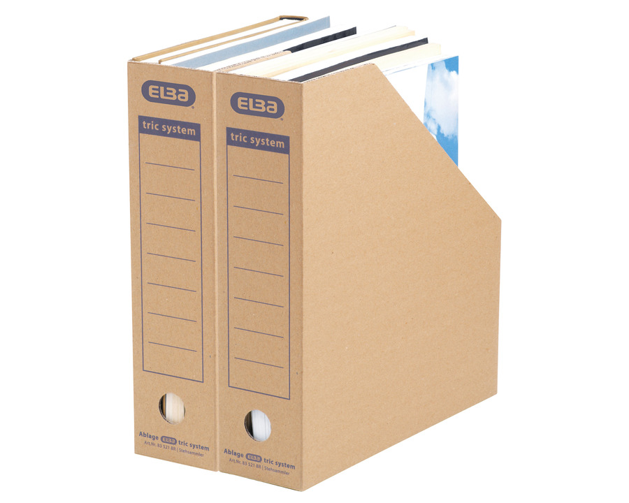 Elba Archiv-Stehsammler "Tric System" natronbraun 78 x 310 x 287 mm