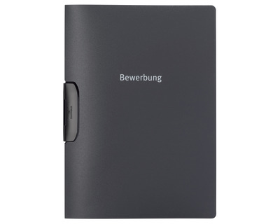 Durable Bewerbungsmappe A4 "Duraswing Job" dunkelgrau