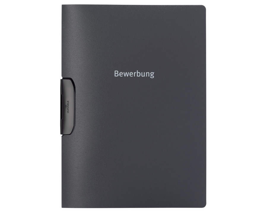 Durable Bewerbungsmappe A4 "Duraswing Job" dunkelgrau