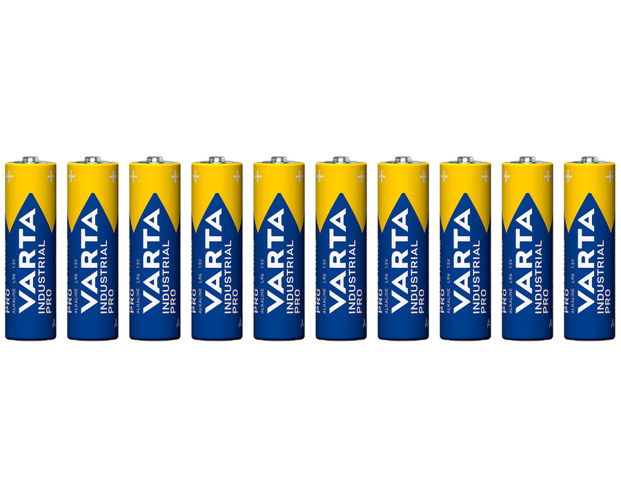 Varta Batterie "Industrial Pro" AA, Mignon, LR6 1,5V 2.600mAh 10St.