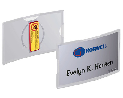 Durable Namensschild mit Magnet 40 x 75 mm 25St.
