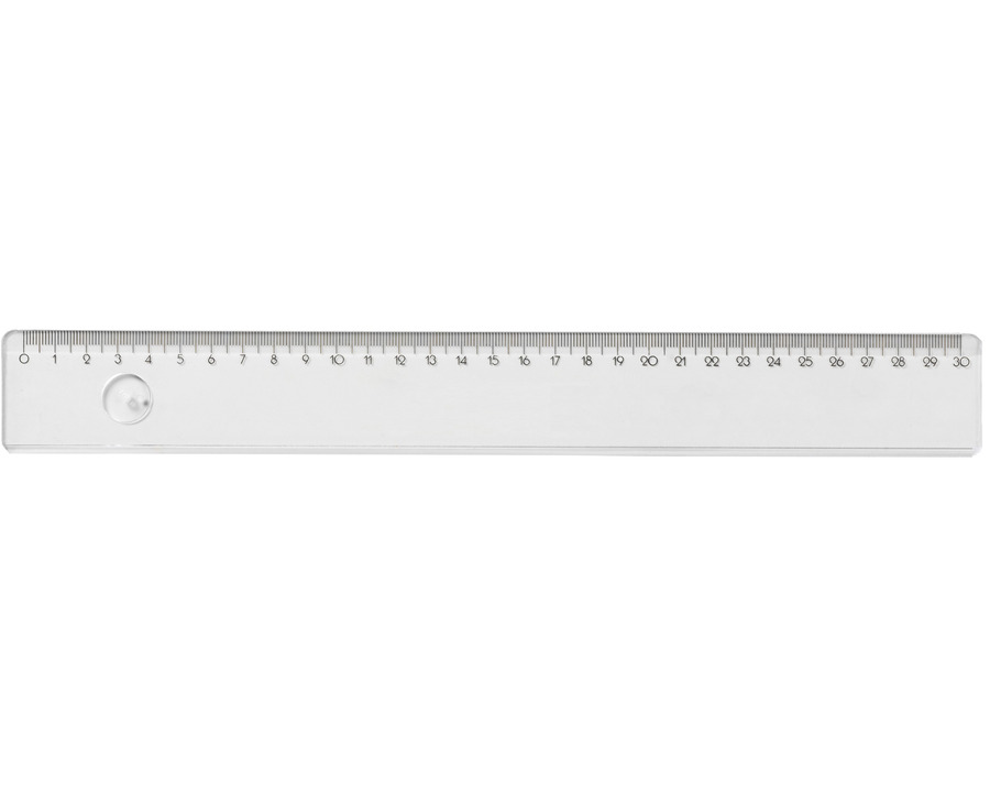 Lineal Kunststoff transparent 30 cm