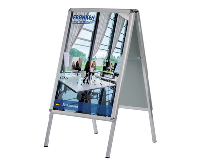 Franken Kundenstopper "Standard" A1 silber 60 x 84 cm
