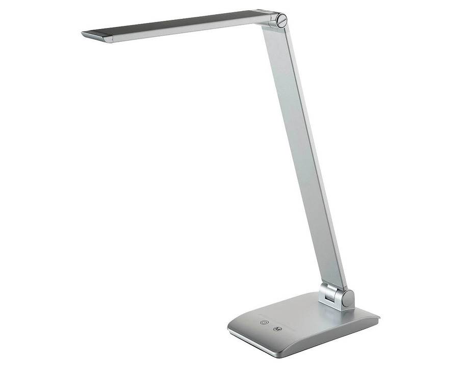 Alco LED-Tischleuchte 924 silber Standfuß