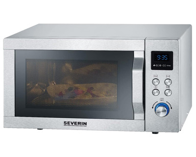 Severin Mikrowelle "MW7774" silber 900 W