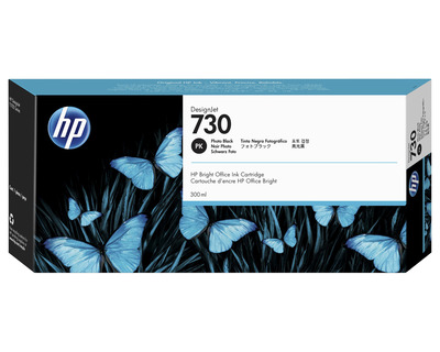 HP Tintenpatrone 730 fotoschwarz 300ml