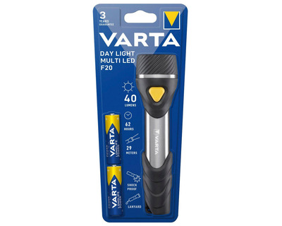 Varta Taschenlampe "Day Light Multi F20" schwarz
