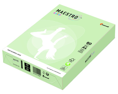 Maestro Kopierpapier A4 "Maestro color" grün 80g/m² 500Bl.