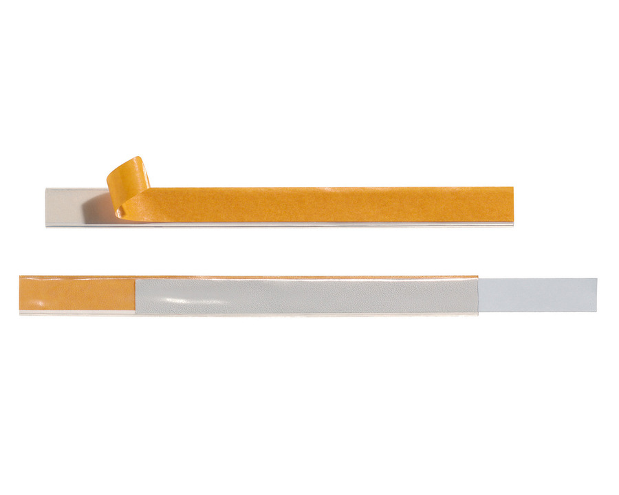 Durable Beschriftungsschilder "Labelfix" transparent 200 x 15 mm 10St.