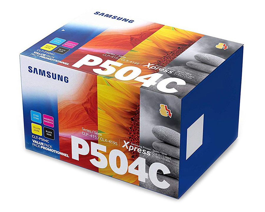 Samsung Toner P504C, Multipack CMYK 4St.