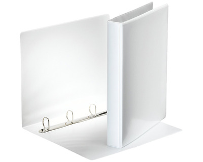 Esselte Präsentationsringbuch A4, 2 Ringe weiß 25 mm