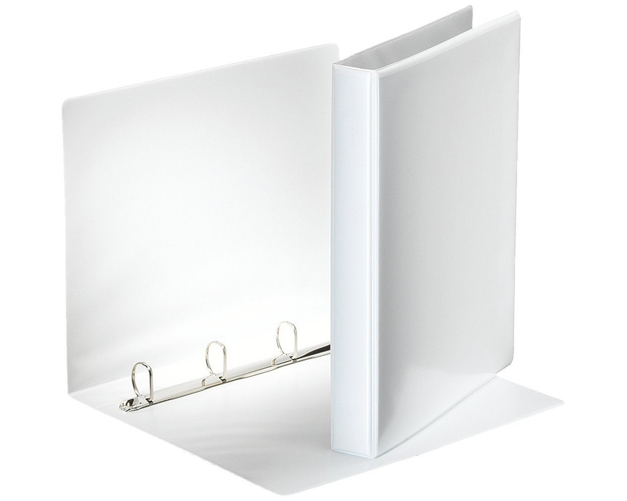 Esselte Präsentationsringbuch A4, 2 Ringe weiß 25 mm