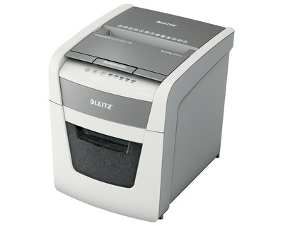 Leitz Aktenvernichter "IQ Small Office 50" P4 - 4,0 x 28 mm 6 Blatt, Automatikfach 50 Blatt