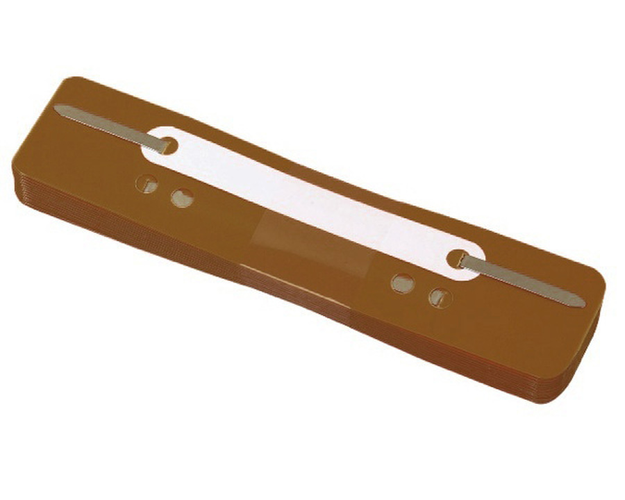 Heftstreifen PP braun 34 x 150 mm 25St.