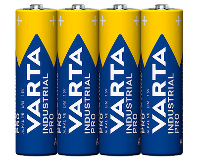 Varta Batterie "Industrial Pro" AA, Mignon, LR6 1,5V 2.600mAh 4St.