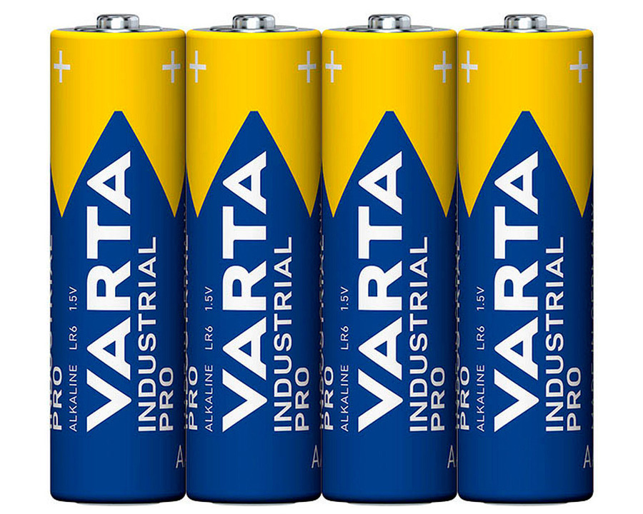 Varta Batterie "Industrial Pro" AA, Mignon, LR6 1,5V 2.600mAh 4St.