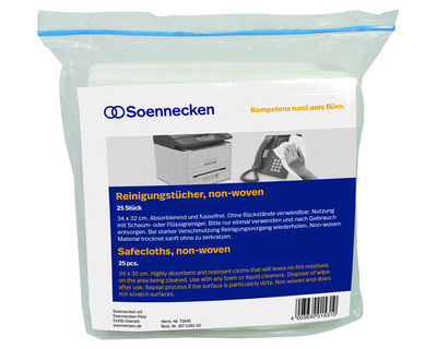Soennecken Oberflächen-Reinigungstücher 25St.