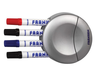 Franken Whiteboardmarker-Halter grau