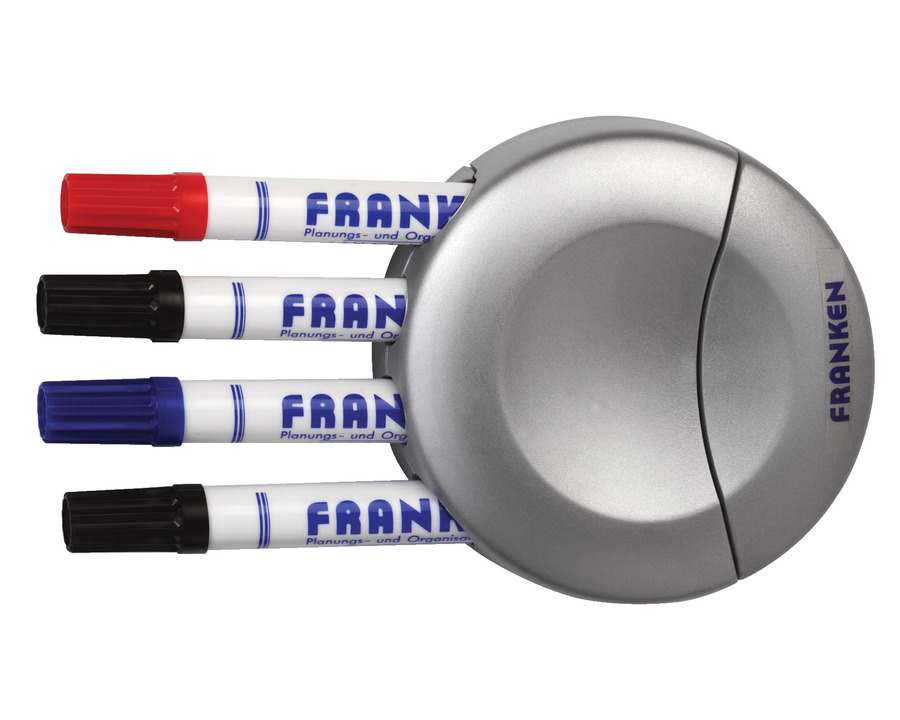 Franken Whiteboardmarker-Halter grau