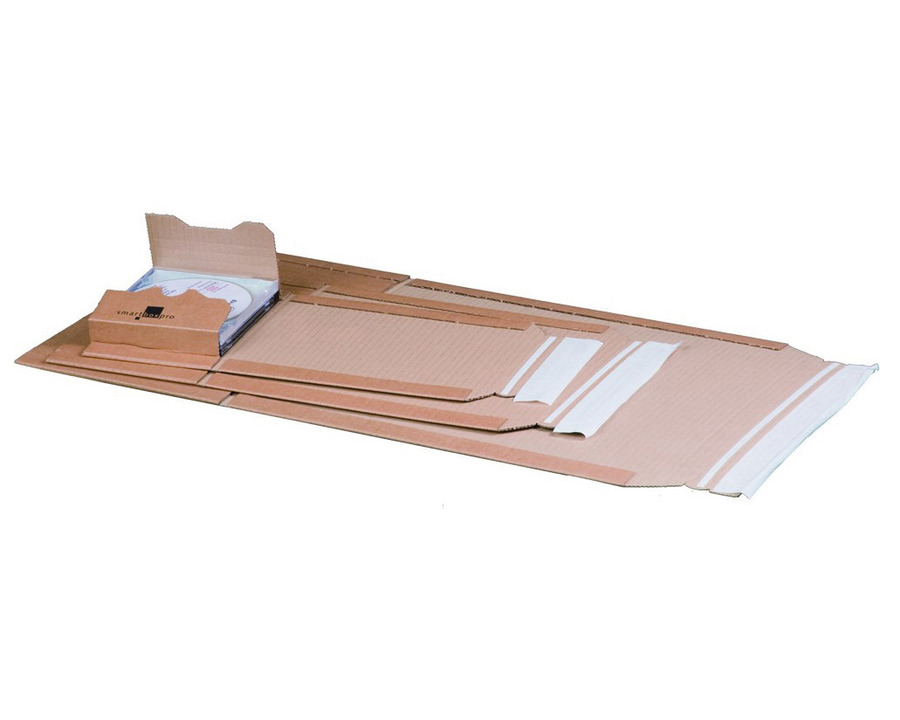 Smartbox Wickelverpackung C4+ braun 335 x 275 x 1-80 mm