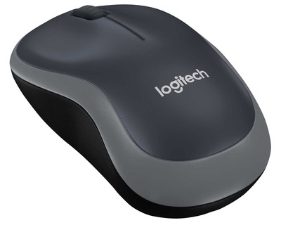 Logitech Maus "M185" schwarz/grau