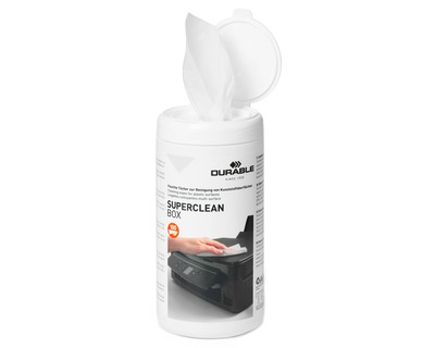 Durable Oberflächen-Reinigungstücher "Superclean Box" alkoholfrei, antistatisch 100St.