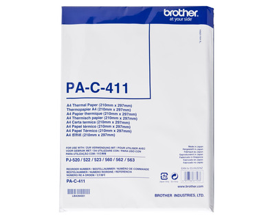 Brother Thermopapier A4 weiß 100Bl.