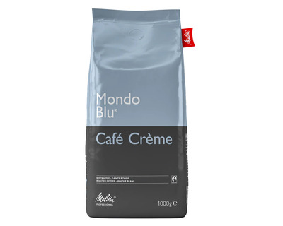 Melitta Kaffee "Mondo Blu - Cafe Creme" Arabica & Robusta ganze Bohnen 1.000g