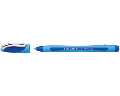 Schneider Kugelschreiber "Slider Memo" blau XB