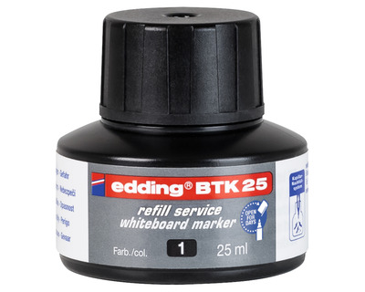 Edding Boardmarker-Nachfülltinte "BTK 25" schwarz 25ml