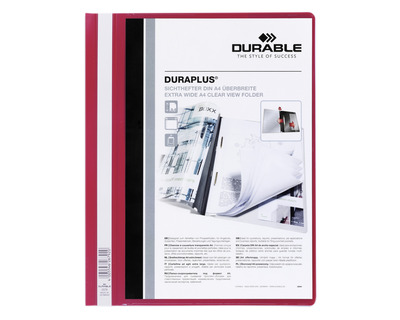 Durable Angebotshefter A4 "Duraplus" rot