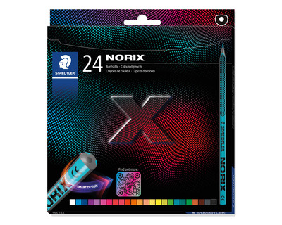 Staedtler Buntstift "Norix" mehrfarbig 3,0 mm 24St.