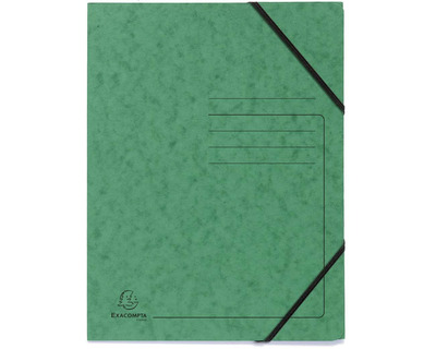 Exacompta Eckspanner A4 "Colorspan" grün