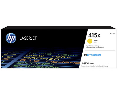 HP Toner 415X gelb 6.000 Seiten