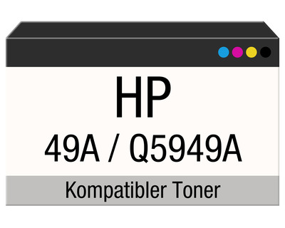 Rebuilt-Toner, HP 49A schwarz 2.500 Seiten
