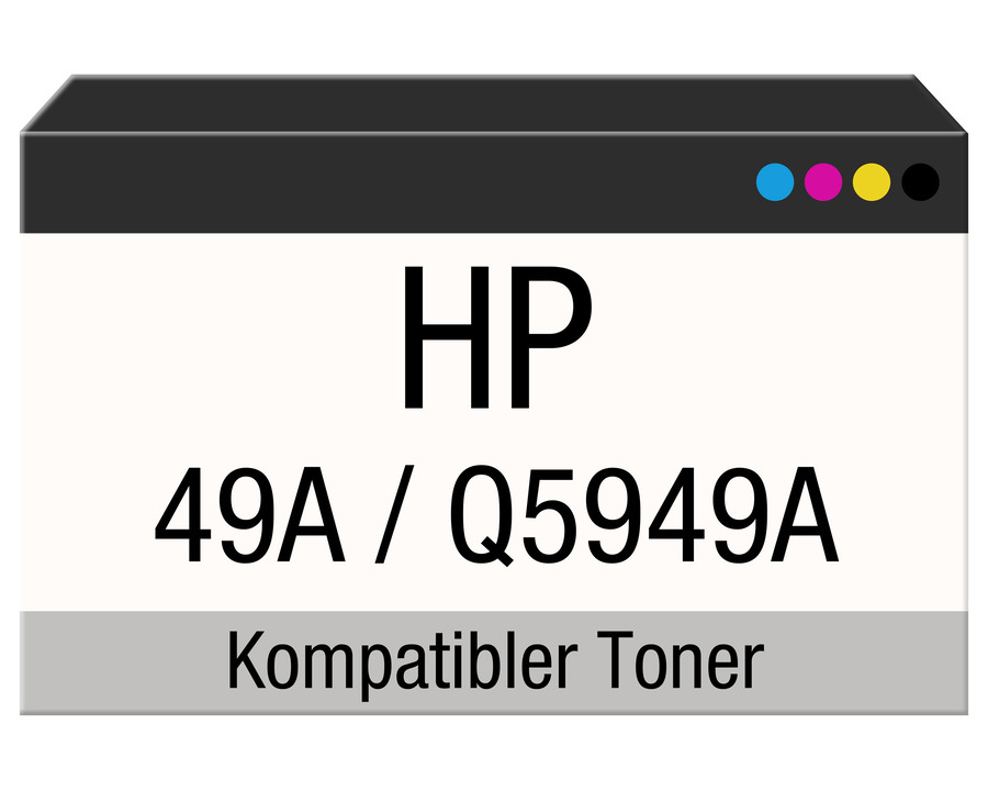 Rebuilt-Toner, HP 49A schwarz 2.500 Seiten