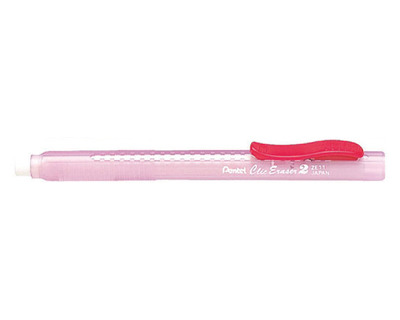 Pentel Radierstift "Clic Eraser 2" rot 125 mm