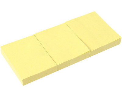 Haftnotizen gelb 40 x 50 mm 3x100Bl.