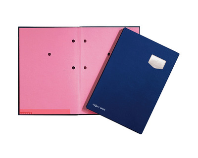 Pagna Unterschriftenmappe A4 "De Luxe" blau 10 Fächer