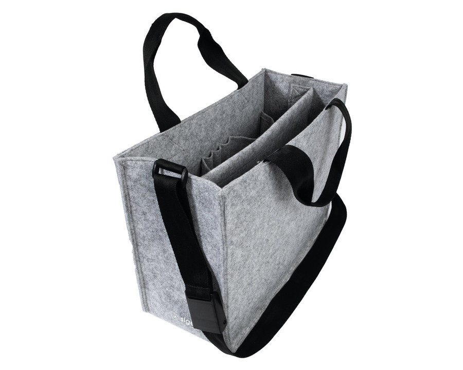 Sigel Tragetasche "Desk Sharing Bag Classic" hellgrau 360 x 280 x 150 mm
